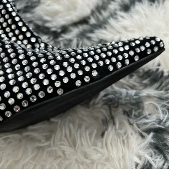 Jeffrey Campbell Rhinestone Slouch Boots - Picture 8 of 12